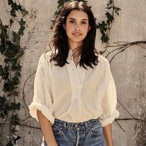 Doen Aldine top in salt